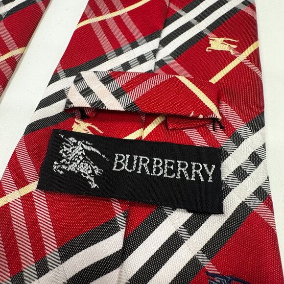 Burberry Vintage Striped Silk Tie - Picture 3 of 4